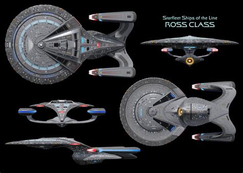 I'd say the Galaxy Class can still operate in the 25th century with moderate updates. . Star trek ross class